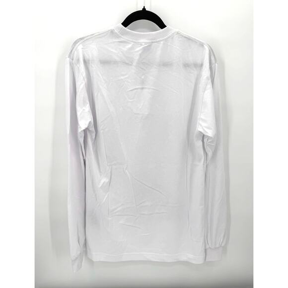 NWT Blue Sky Inn Check Pool Long Sleeve White T-Shirt Men's Size SMALL - Picture 3 of 12